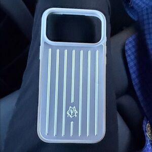 Rimowa iPhone 17 Pro Max Silver Phone Case
